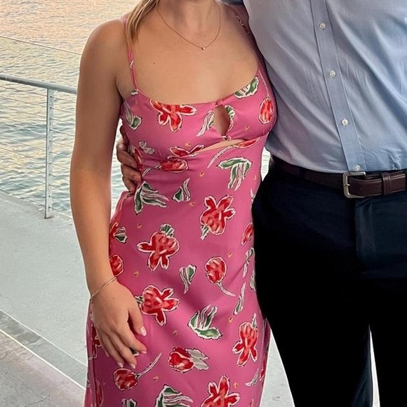 Pink Maxi Dress - Picture 2 of 5